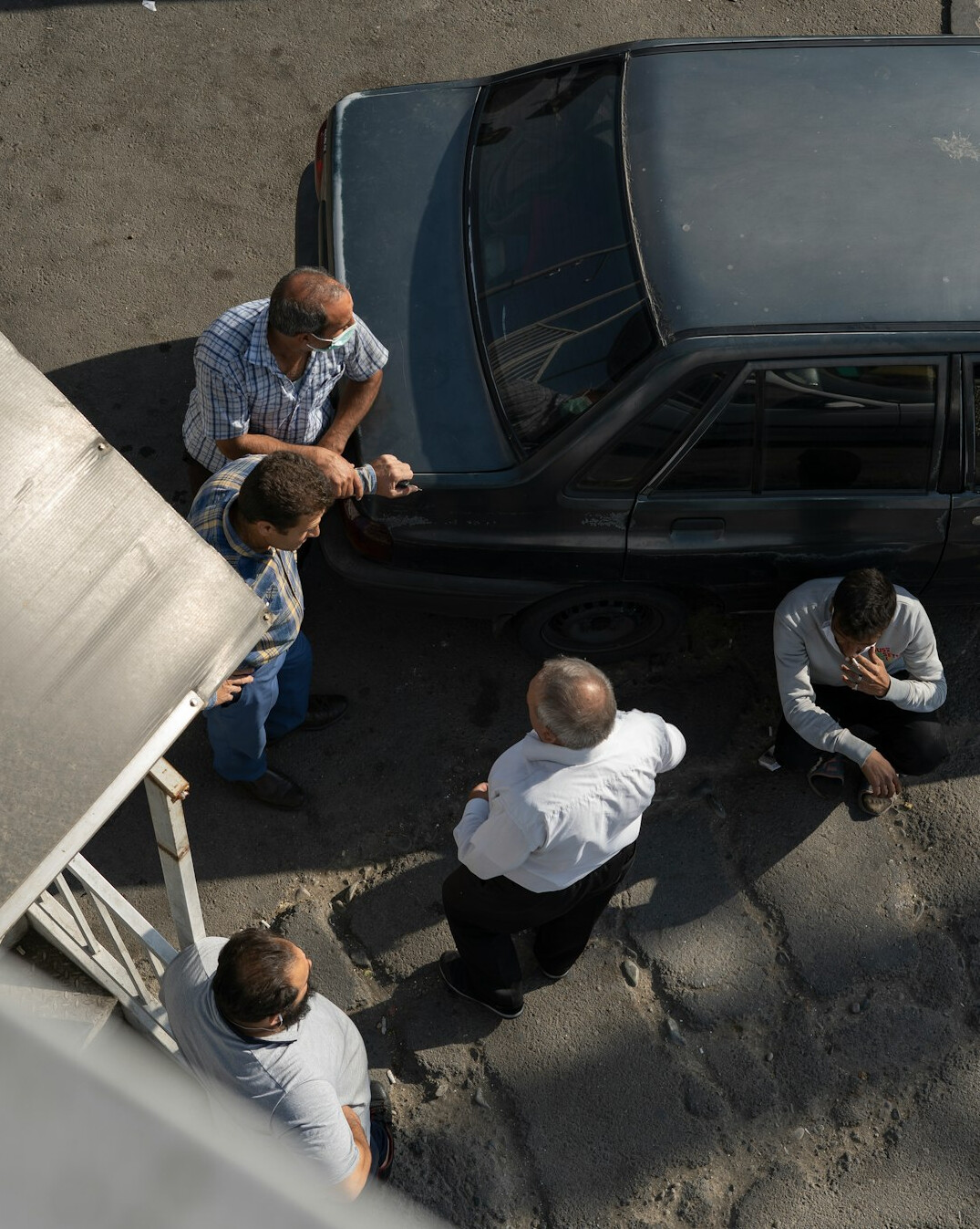 investigation team at work