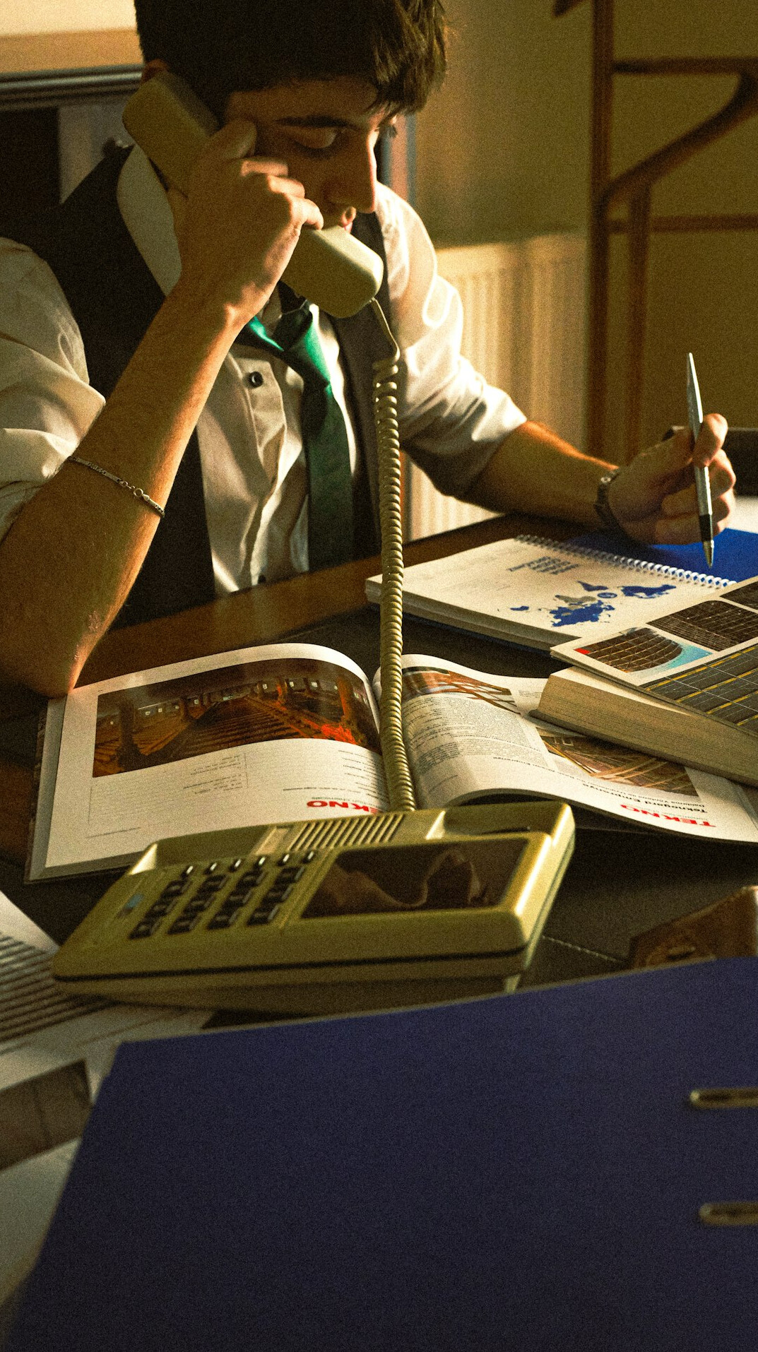 detective work in office